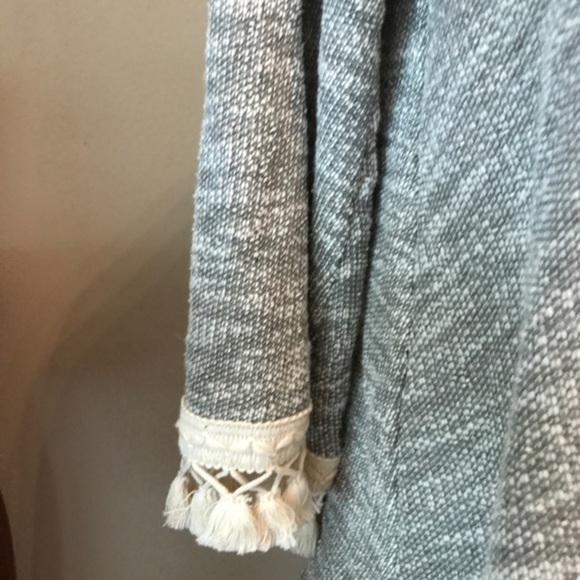 Anthropologie  Saturday Sunday Grey Textured Top - Picture 8 of 8